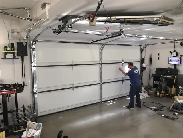 Professional garage door repair service by New Fairfield Garage Door Repair in New Fairfield