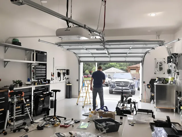 Garage door opener installation by New Fairfield Garage Door Repair in New Fairfield
