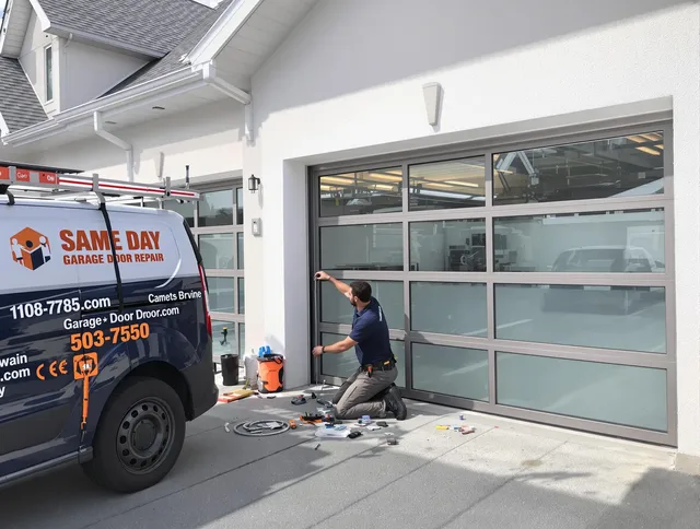 Same-day garage door repair service by New Fairfield Garage Door Repair in New Fairfield